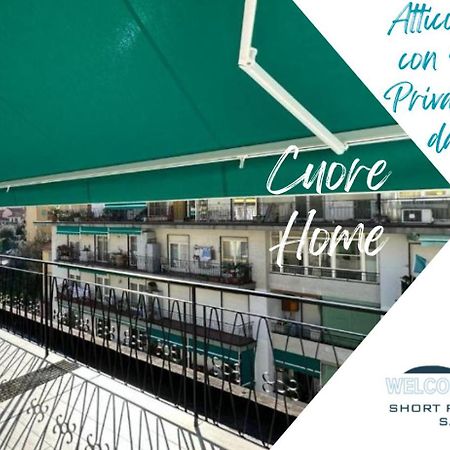 Wh - Cuore Home - Attico Monolocale Con Parcheggio Gratuito - 5 Minuti Dal Centro - Wifi Sanremo Eksteriør billede